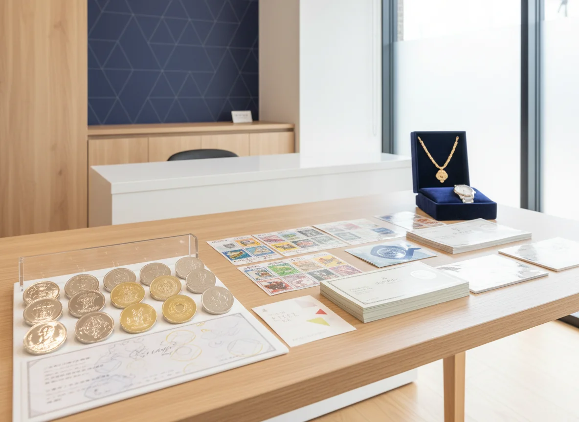ネックレスとブレスレットの貴金属アクセサリー
